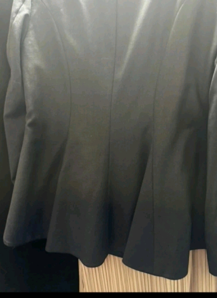 Hagahi 블랙 울 블레이저 블랙자켓 이미지