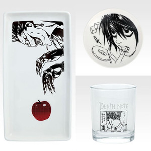 데스노트 제일복권 E상 접시 세트