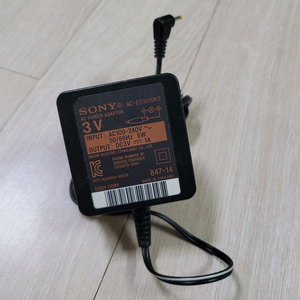 소니 3V CDP 정품 아답타