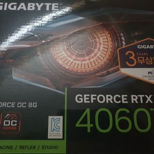 그래픽카드 RTX 4060 Ti 기가바이트 8G 이미지