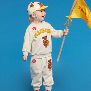 (새상품)베베드피노 마카롱 상하, 모자 100