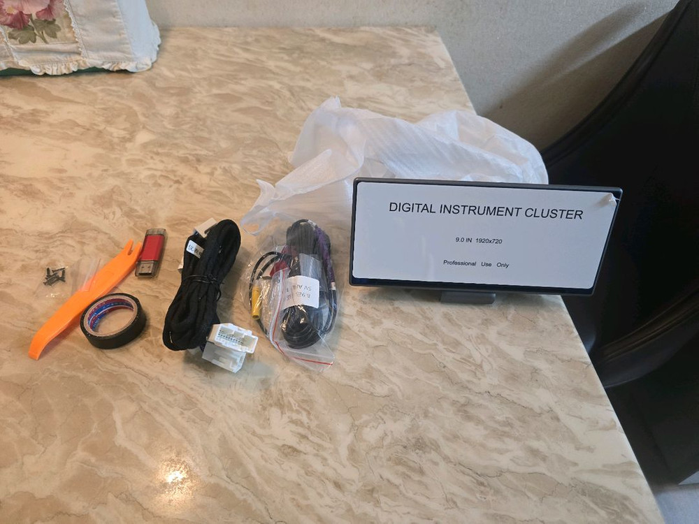 테슬라 하이랜드 전용 F9 안드로이드 계기판--3