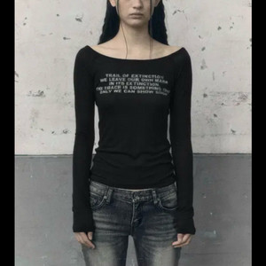 보헤미안서울 롱슬리브 블랙 이미지