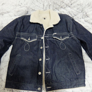 캘빈클라인 양털데님 자켓