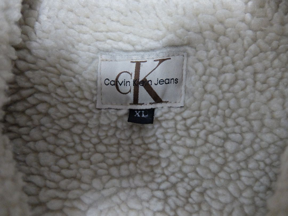 캘빈클라인 양털데님 자켓--1