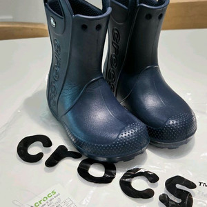 크록스 핸들잇 키즈 레인부츠 c11 (175)