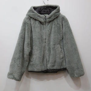 자라 키즈 쥬니어 페이크퍼 후드 점퍼 (13-14)