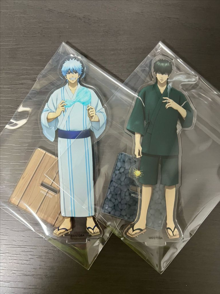 은혼 사카타 긴토키&히지카타 토시로 불꽃놀이 마츠리 아크릴 스탠드 일괄 이미지