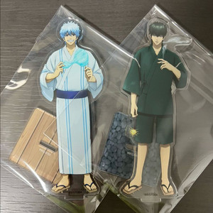 은혼 사카타 긴토키&히지카타 토시로 불꽃놀이 마츠리 아크릴 스탠드 일괄 이미지