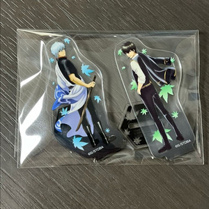 은혼 사카타 긴토키&히지카타 토시로 이치방쿠지 뒤모습 아크릴 스탠드 일괄 이미지