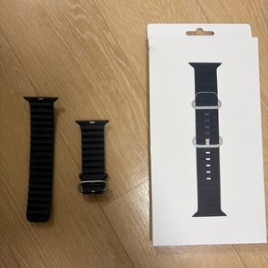 애플워치 오션밴드 49mm 블랙 풀박스 팝니다