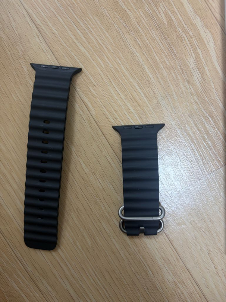 애플워치 오션밴드 49mm 블랙 풀박스 팝니다--2