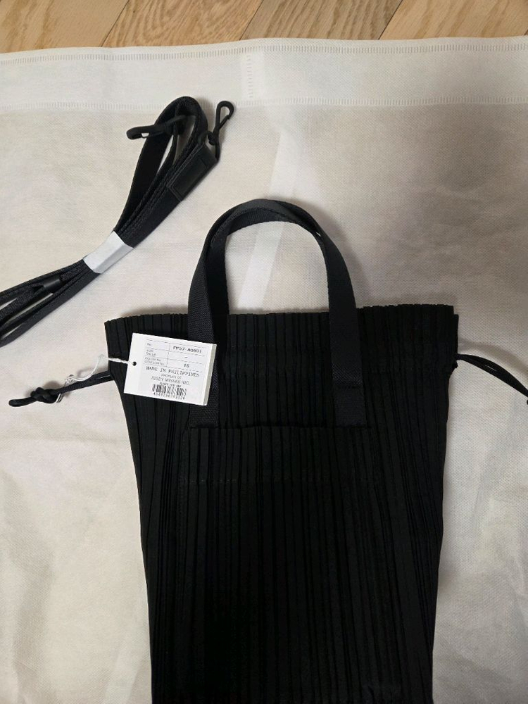 플리츠플리즈토드크로스백 이세이미야케--1