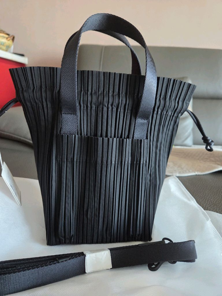 플리츠플리즈토드크로스백 이세이미야케--5