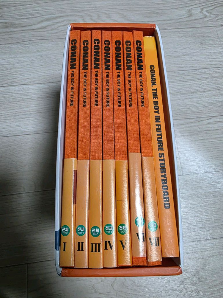 미래소년 코난 dvd양장 한정판--2