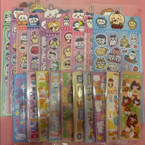 다꾸용 스티커 200장 + 치이카와 스티커 10장