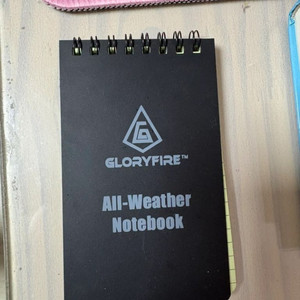 물에 젖지않는 노트 all-water notebook 이미지