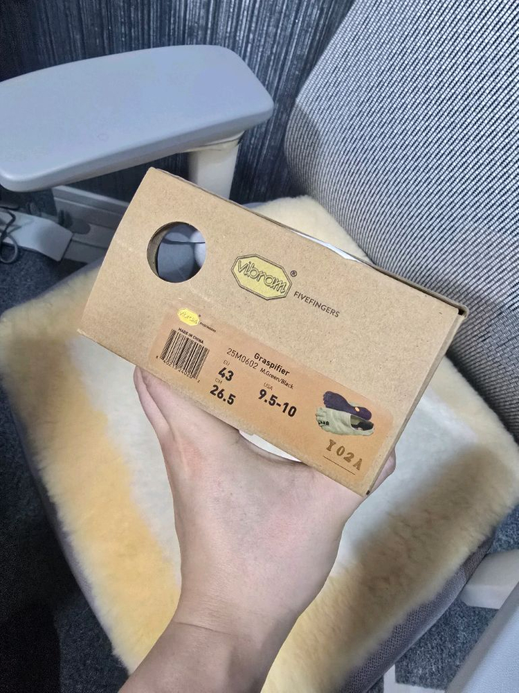 비브람 파이브핑거스 그라스피파이어/ 그린 / 신품--4