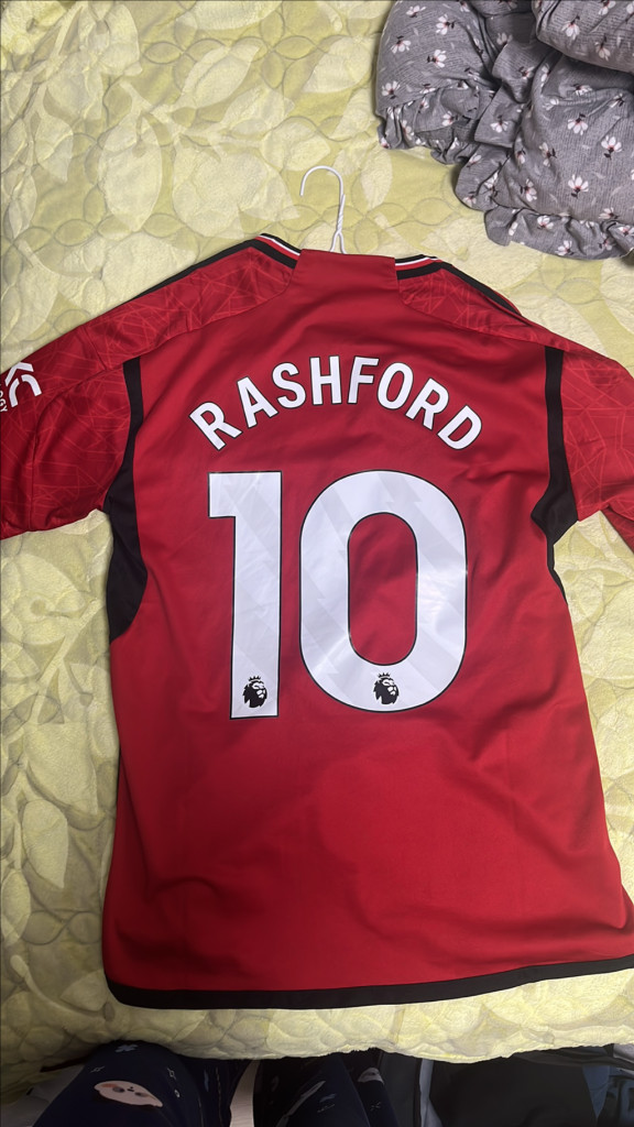 23-24 맨유 홈 유니폼 (레플리카) 레시포드 마킹 M--1