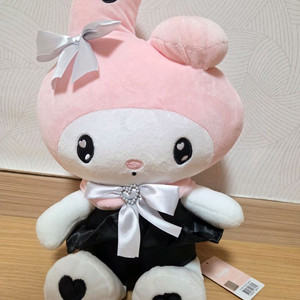 (새상품) 마이멜로디 블랙하트 정품 인형 이미지