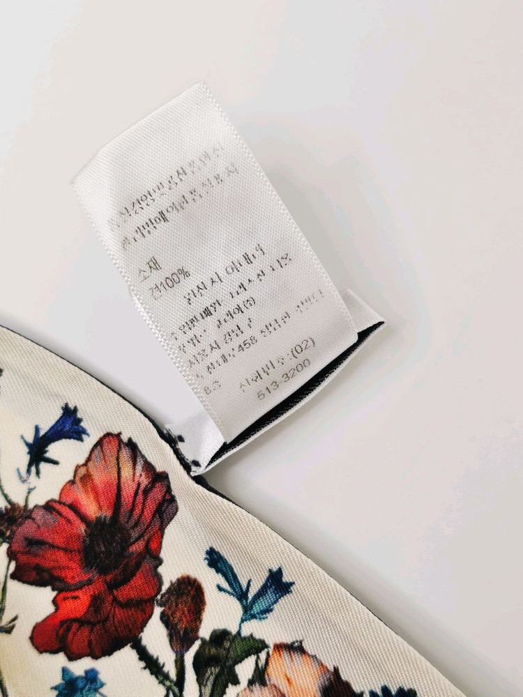 [정품/단품] 디올(Dior) 미차 스카프 (사용감/황변 있음) 이미지