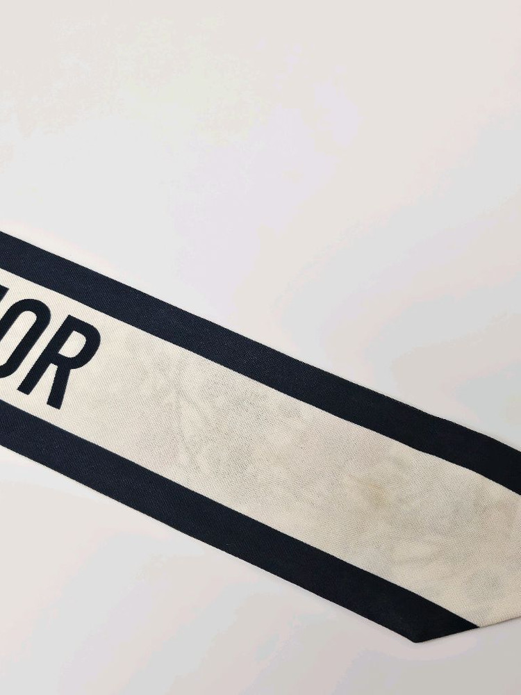 [정품/단품] 디올(Dior) 미차 스카프 (사용감/황변 있음) 이미지