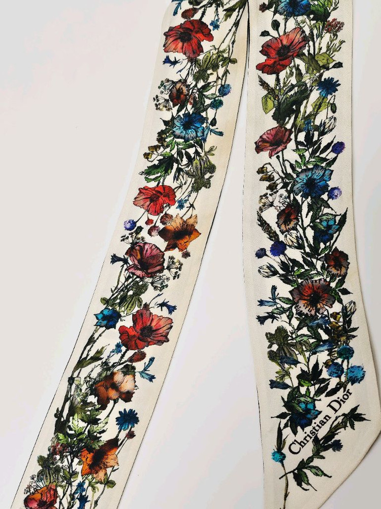 [정품/단품] 디올(Dior) 미차 스카프 (사용감/황변 있음) 이미지