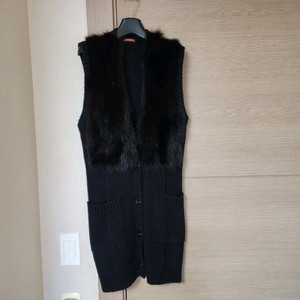 테레시아 여우털 울니트베스트 95사이즈 이미지