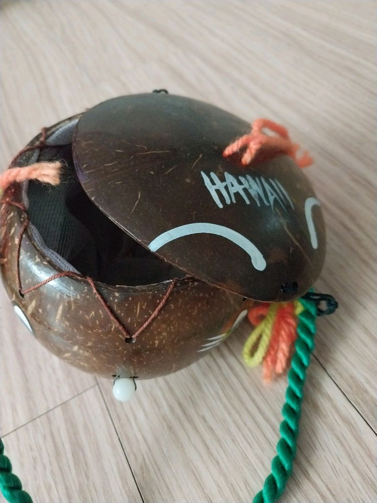 하와이안 코코넛 장식품 세트--2