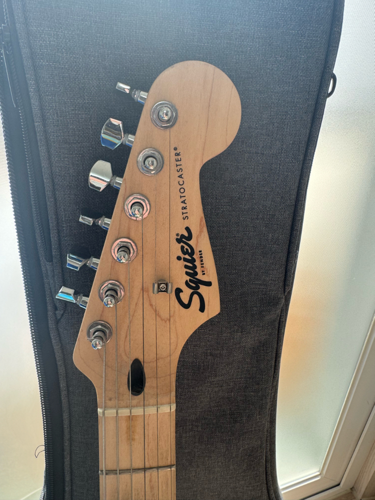 Squier Stratocaster 스콰이어 핑크 일렉 기타--2