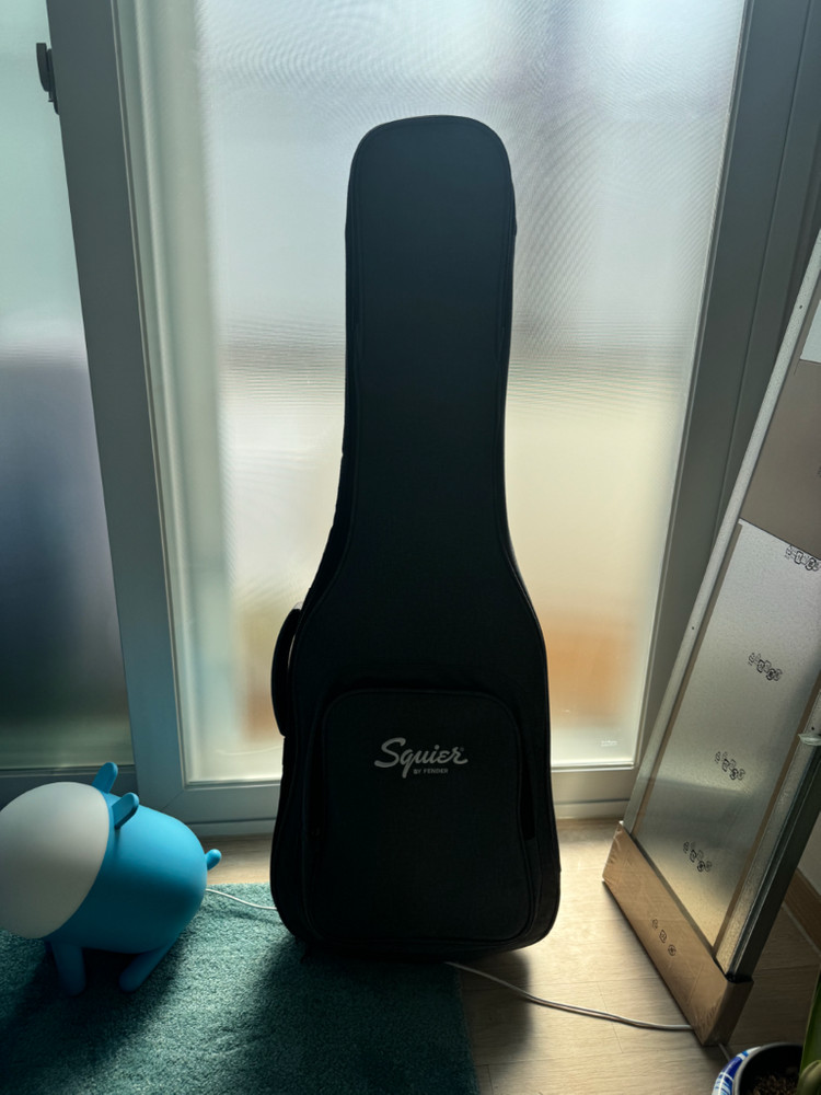 Squier Stratocaster 스콰이어 핑크 일렉 기타--4