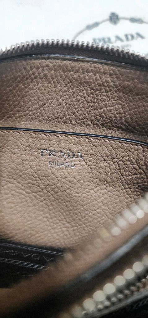 프라다 여성 지퍼 크로스백--6