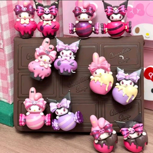 산리오 디저트 스윗하트 쿠로미 마이멜로디 피규어