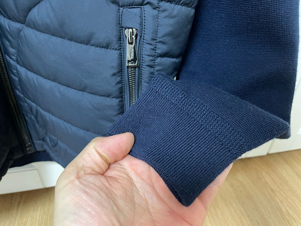 폴로 M 하이브리드 짚업 가디건--4