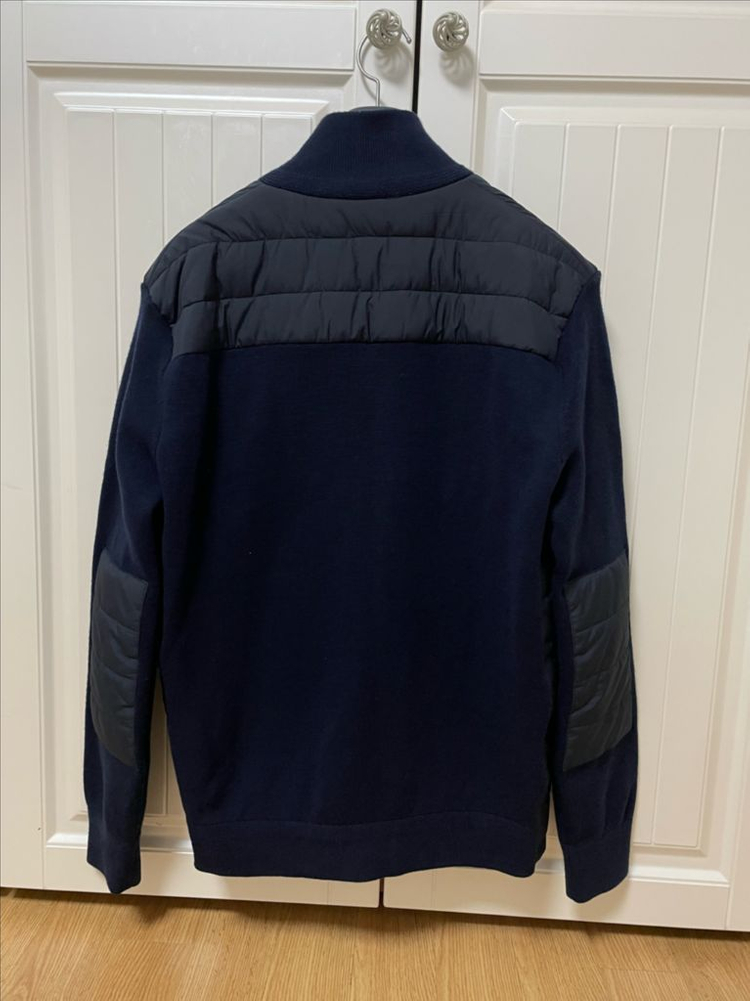 폴로 M 하이브리드 짚업 가디건--6