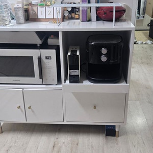 한샘 란티아 1060 와이드 렌지대(FAT) 전자렌지 수납장 판매합니다