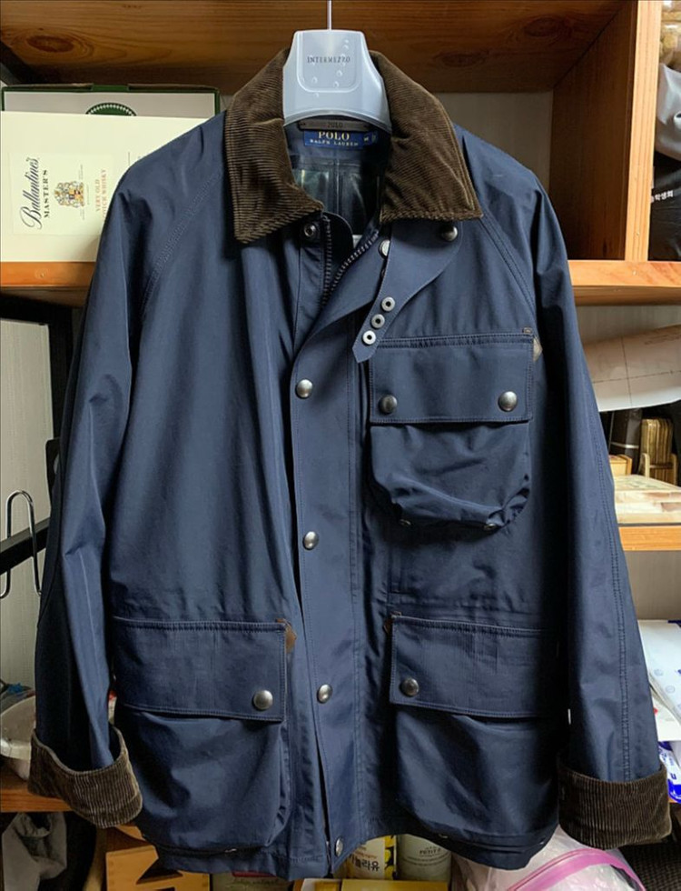 폴로 M , S 헌팅 발수 자켓 매장판--2