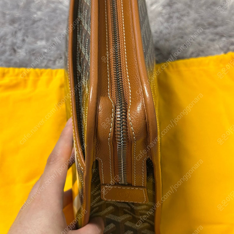 [GM] 고야드 마카쥬 쥬방스 클러치 블랙탄--7