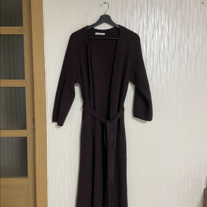 더캐시미어 롱니트 가디건