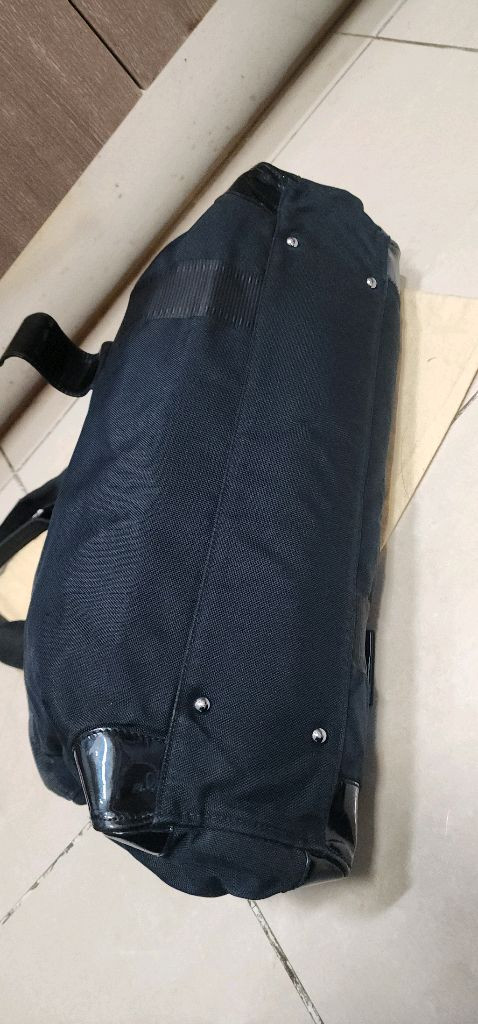 페라가모 자가드 숄더백--8