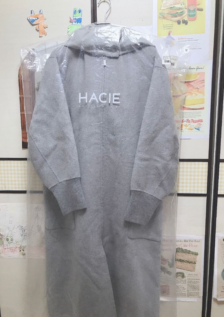 (새상품) 하시에 핸드메이드 캐시미어 코트--8