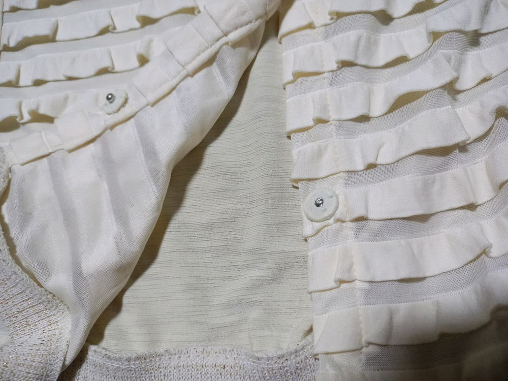 PAOLA 프릴 롱조끼--5