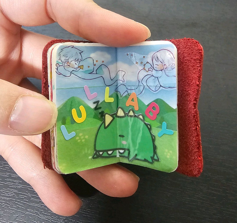 다꾸 초미니 가죽 다이어리 13종--1