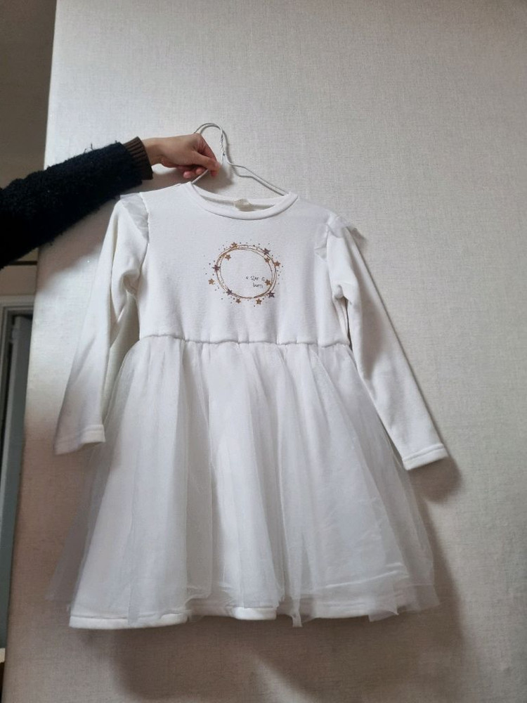 일괄판매 7세 어린이집 유치원 공주옷 130 기모 겨울 원피스, 드레스, 엘사--4