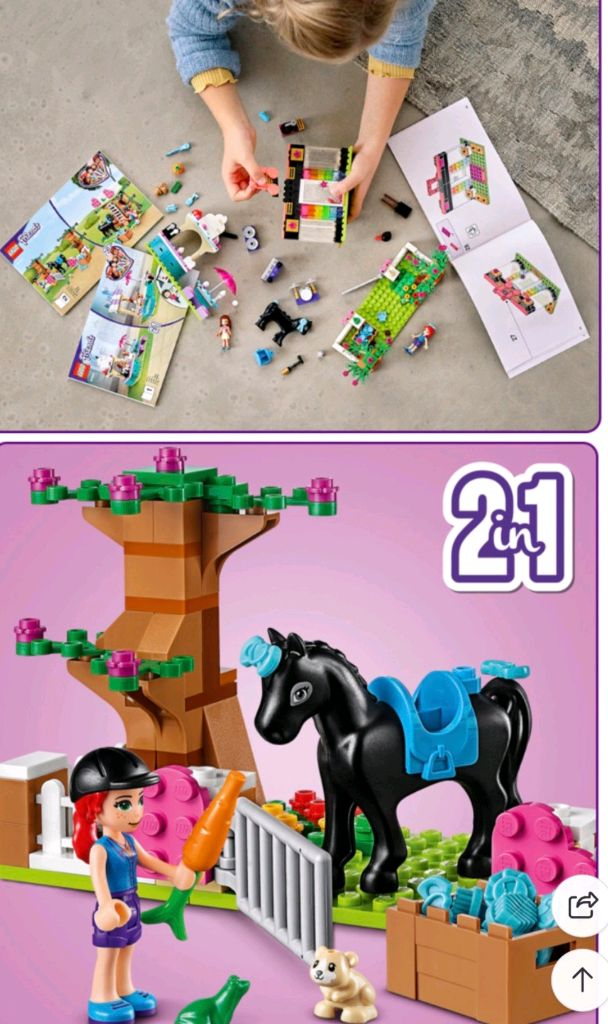 레고 시티 프렌즈 브릭 박스 + loz 캔디하우스--5