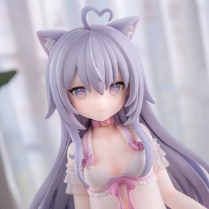 우리집 작은 고양이 누오미미 1/7스케일 피규어 란제리 미소녀 네코