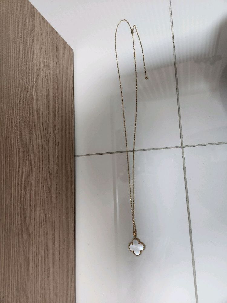 18k 반클리프 목걸이--4