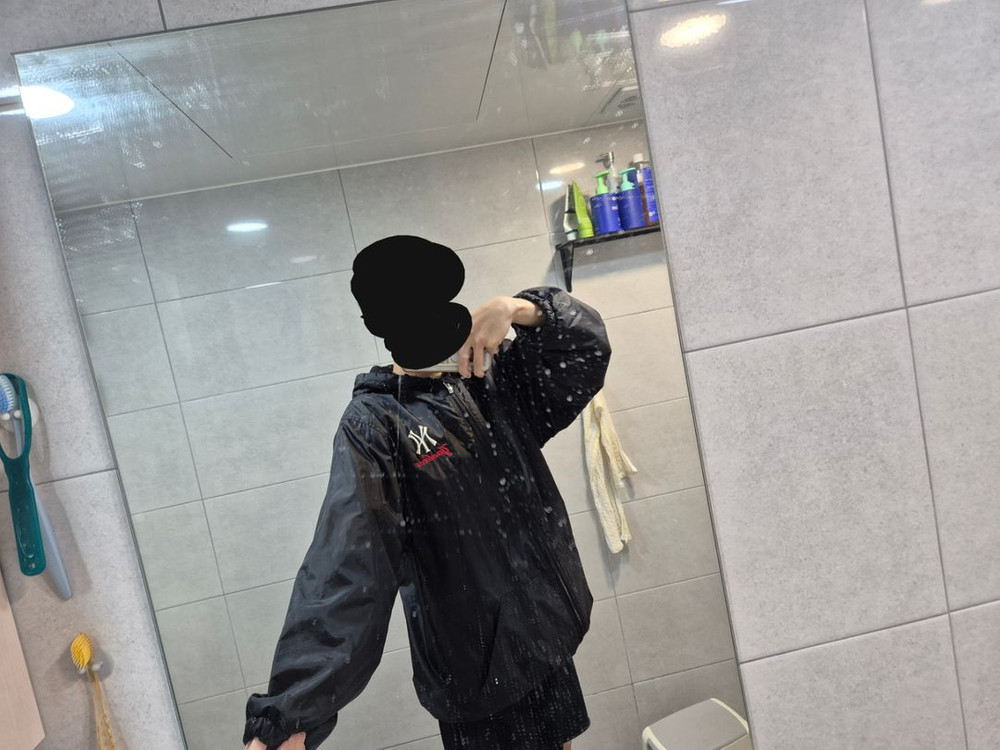 엠엘비[MLB] 아디다스 기모 후드 바람막이(기모) 이미지