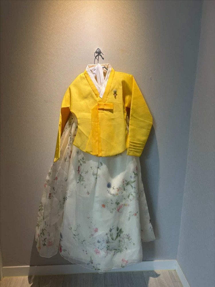 여아 한복 세트--1