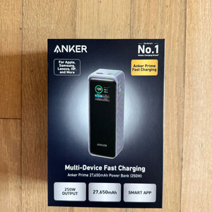 미개봉 앤커 앤커 프라임 27650mAh 보조배터리